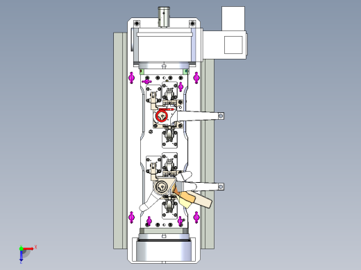 液压夹具俯视缩略图