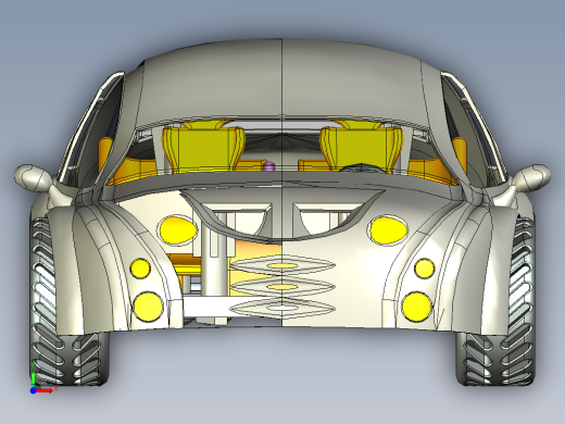 各种跑车模型前视缩略图