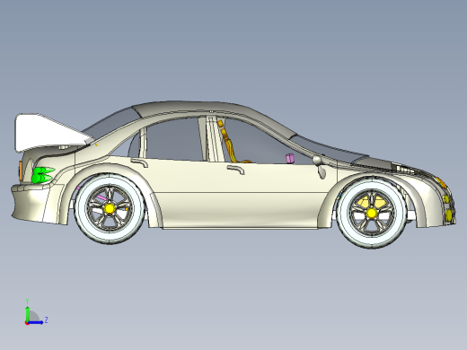 各种跑车模型左视缩略图