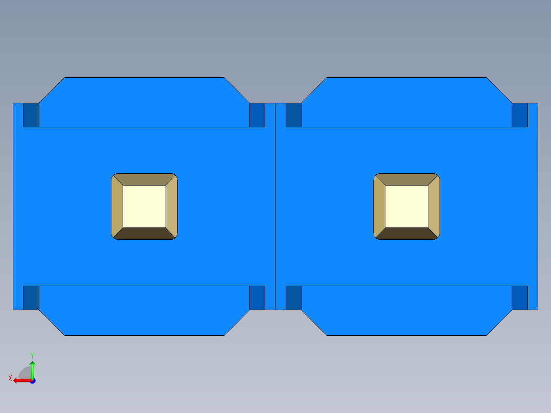 彩色公头100mil（2.54mm）系列-DS1021_blue_1x02p_100mil_Type5_rev1.0后视图