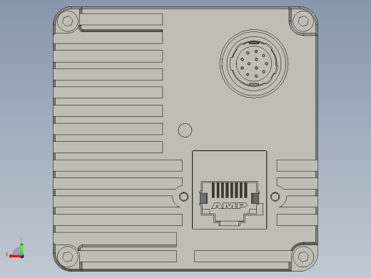 大恒相机镜头Daheng_MARS-G-P_3D_Drawing多系列图纸后视缩略图