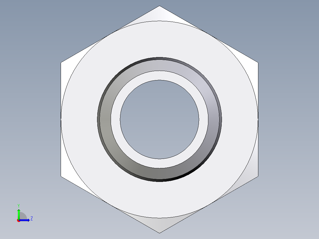 卡套式工业通用硬管接头EO_Male_Stud_connector_GE38S1NPTCFX左视图