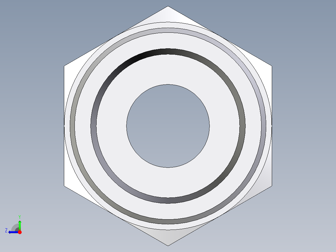 卡套式工业通用硬管接头EO_Male_Stud_connector_GE38S1NPTCFX右视图