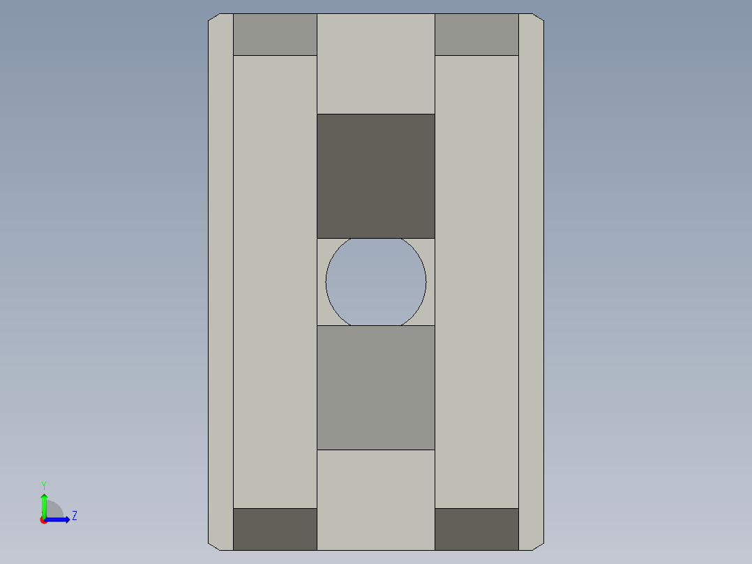 普通气爪PH05-16左视图