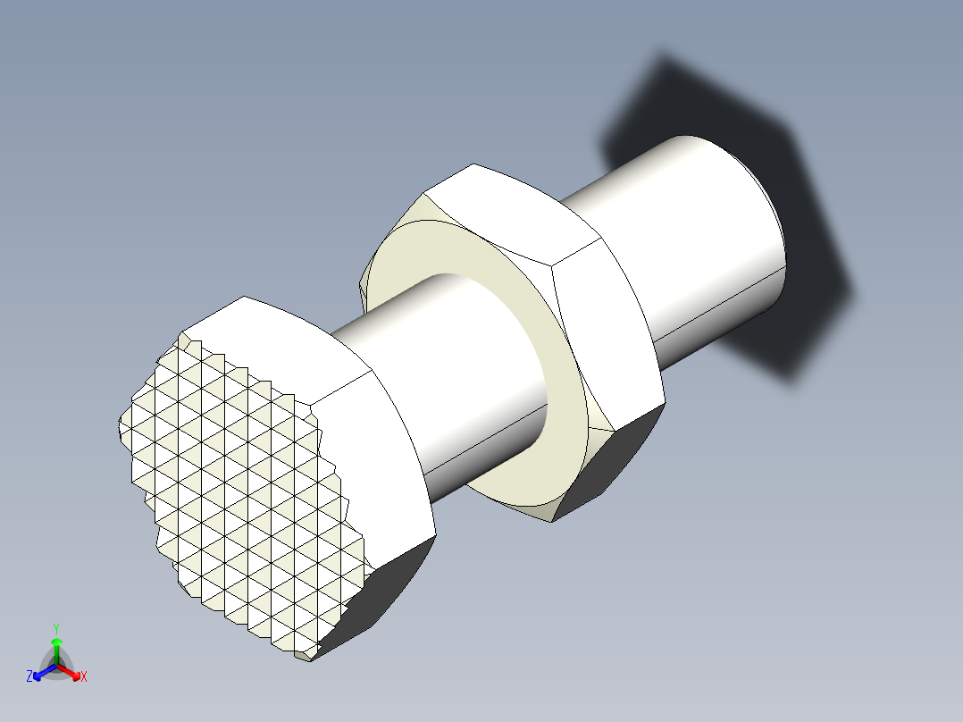 定位配件2269(C)-3D多系列多零件图纸模型主视图