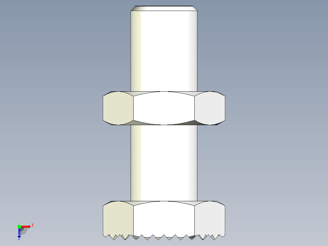 定位配件2269(C)-3D多系列多零件图纸模型俯视图