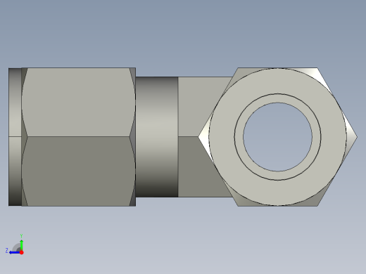 卡套式工业通用硬管接头10_jbu-s右视缩略图
