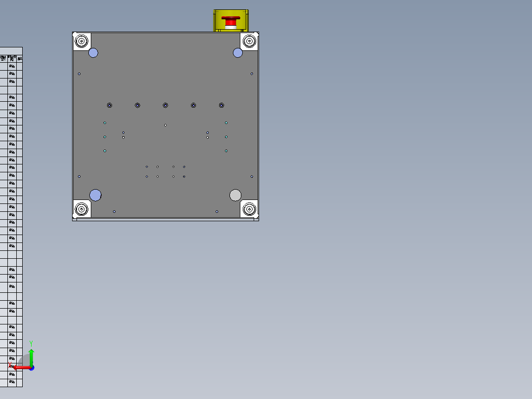 自动折弯压合机（sw16可编辑+工程图+bom）后视图