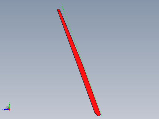 笔记本C壳侧壁高光发丝UG刀路程序模型右视缩略图