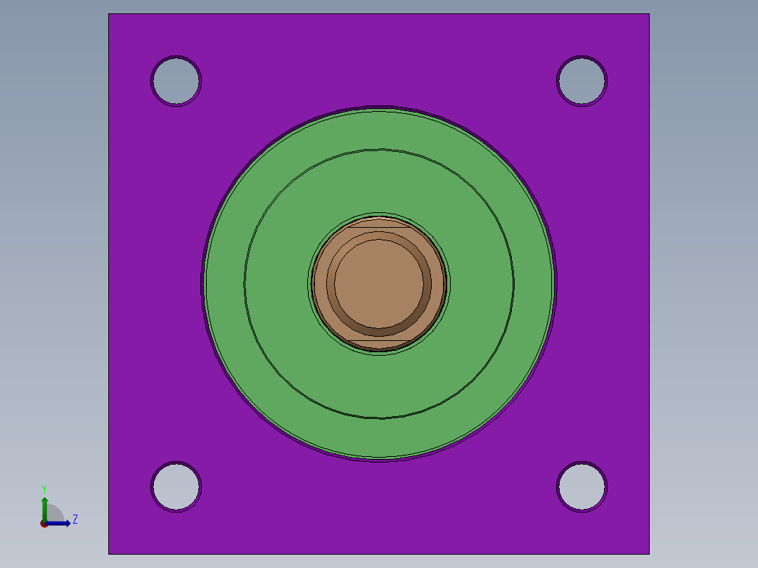 焊接式液压缸80x50x580-mm-1.snapshot.1左视图