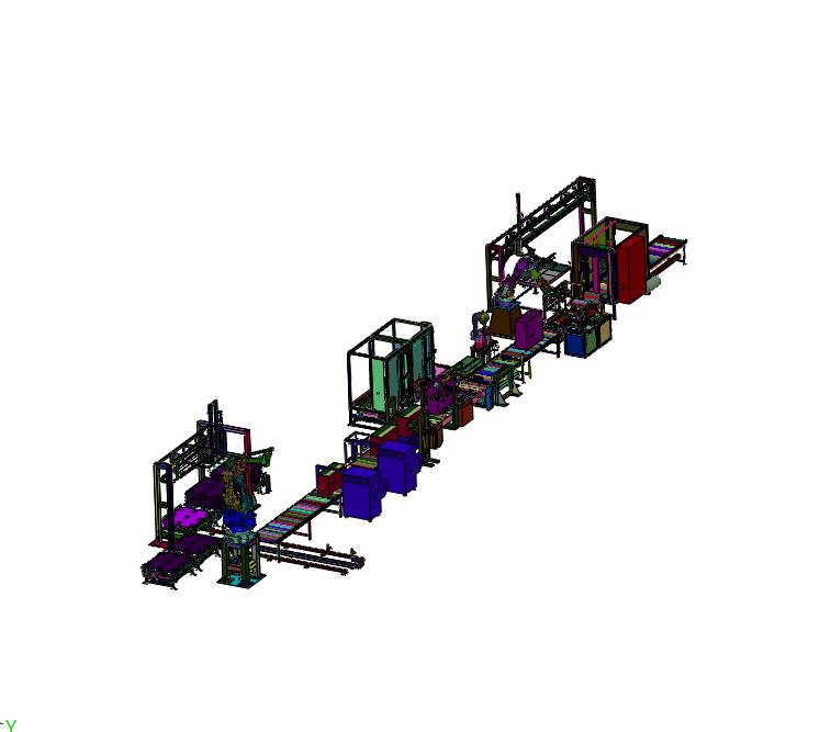 内机空调自动包装生产线