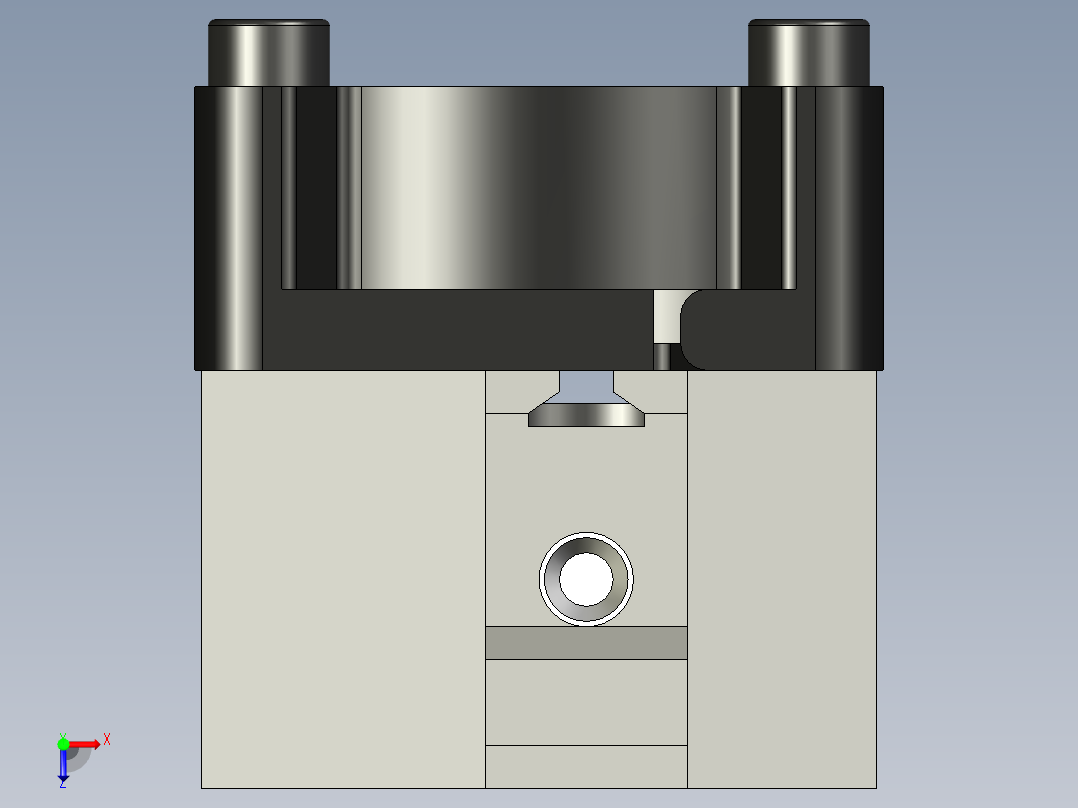 Bambu Hotend 完整俯视图