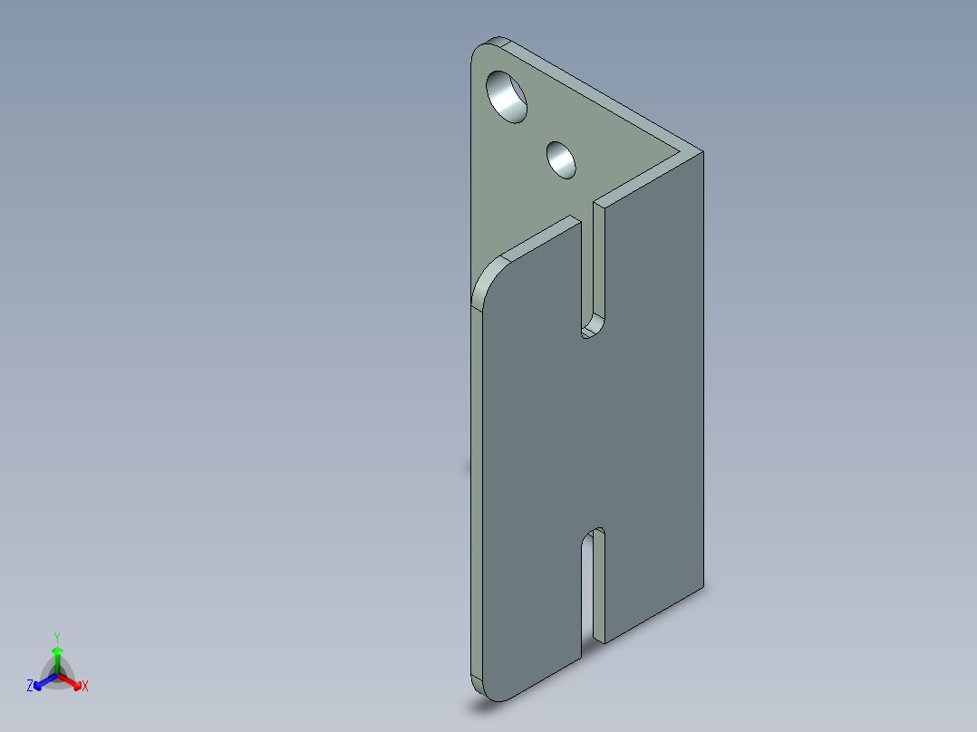 精益管 (67)正等轴测图