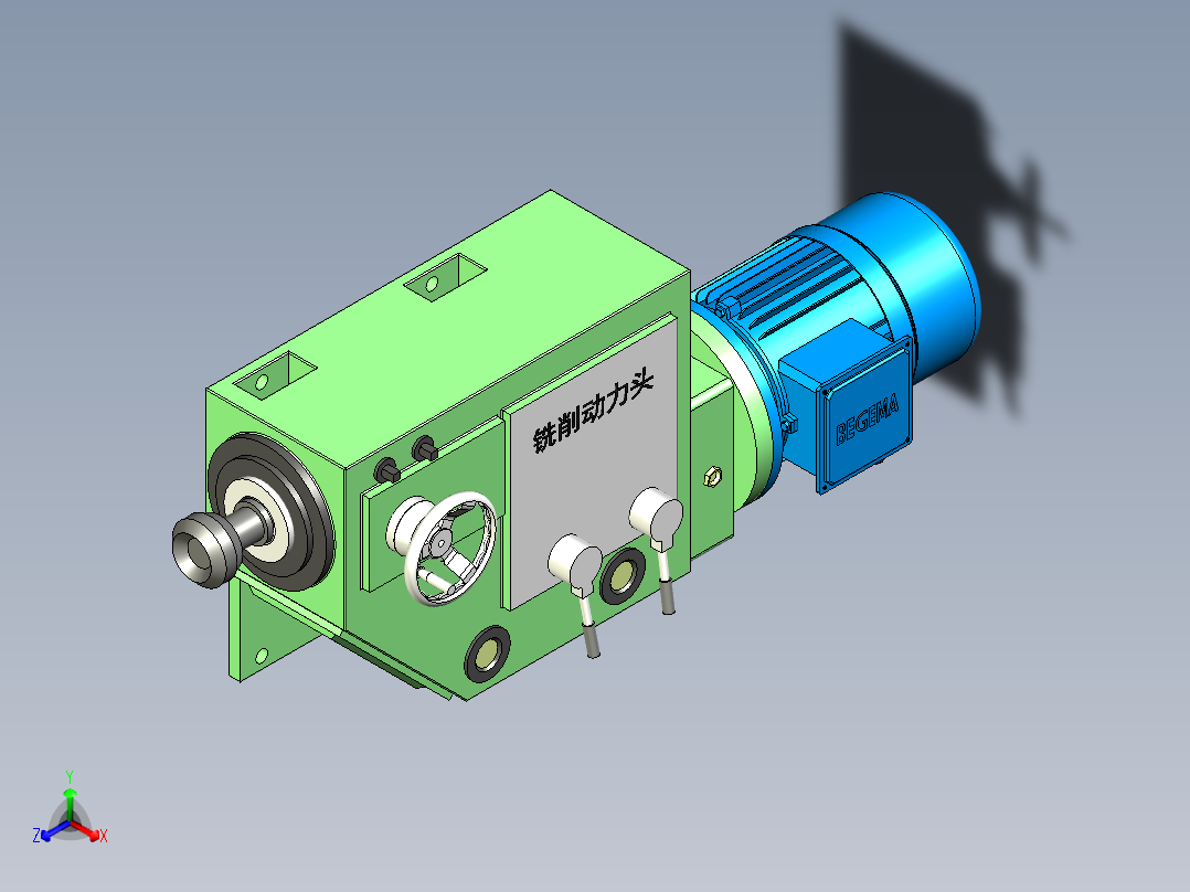 铣削动力头-7.5kw