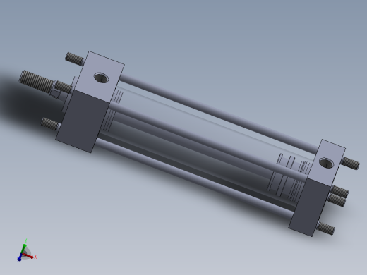 横拉杆液压缸50x20x200 mm