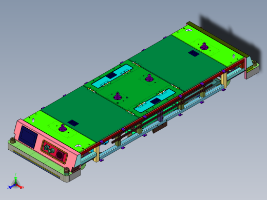 无人运输工业机器人