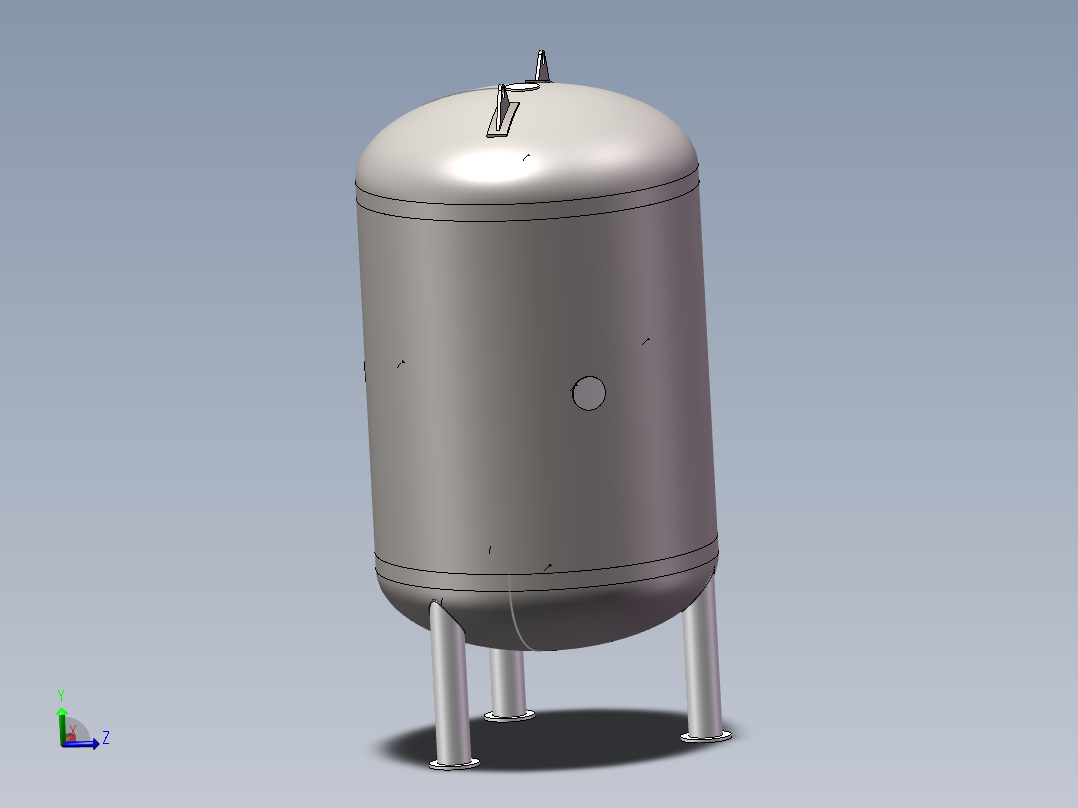 压力容积、600升低温容器