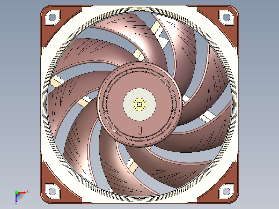noctua nf a12x25 2快照20俯视图