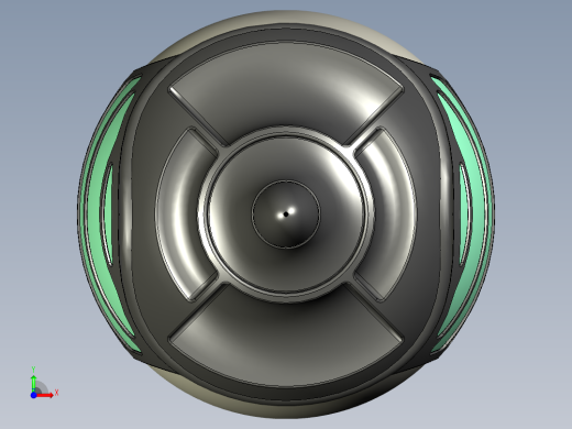 户外灯前视缩略图