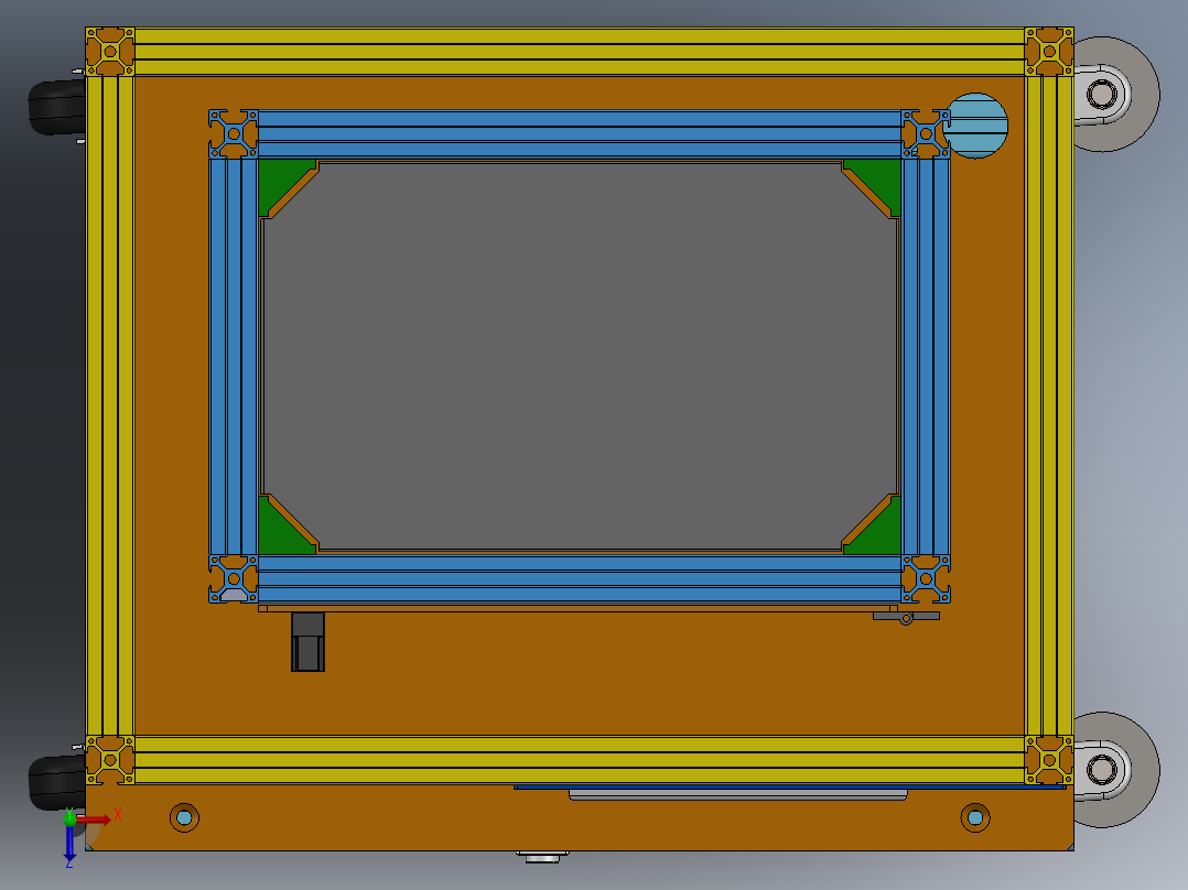 水泵爆破实验台俯视图