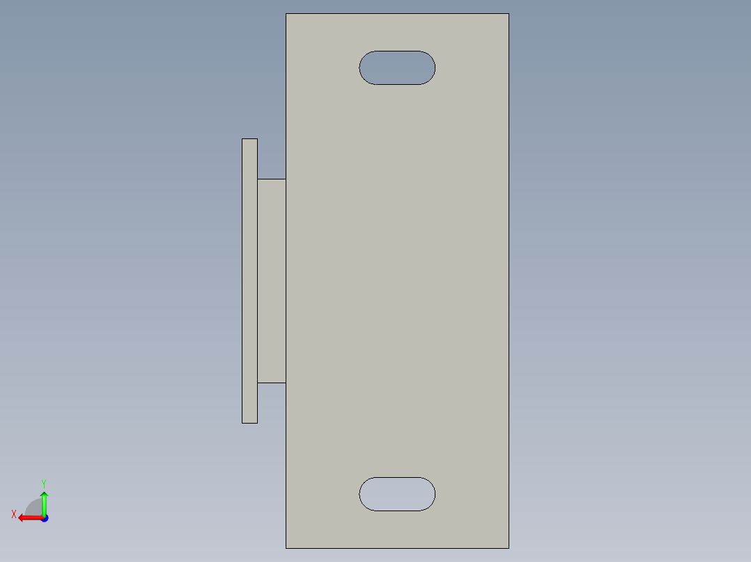 门磁铁-C-MGCEN1后视图
