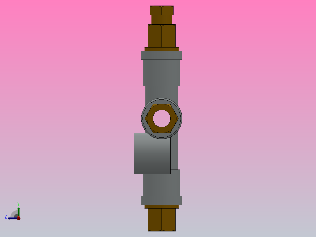 T型检知容积式分配器[T-600]右视图