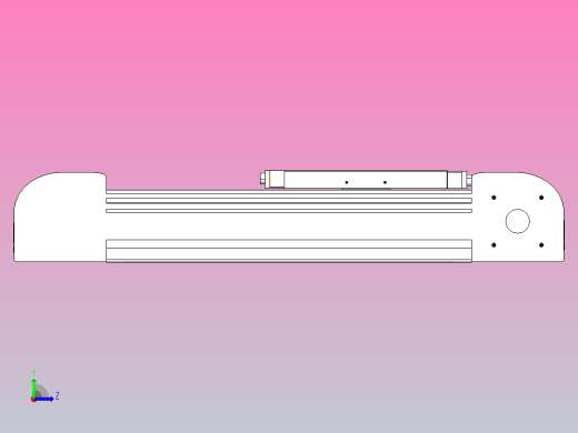 带式直线轴半闭式TPA-ONB-80-170-L150-DR-J60-N3左视缩略图