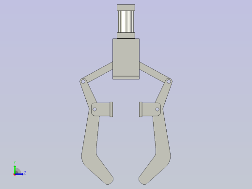 抱紧机构左视缩略图