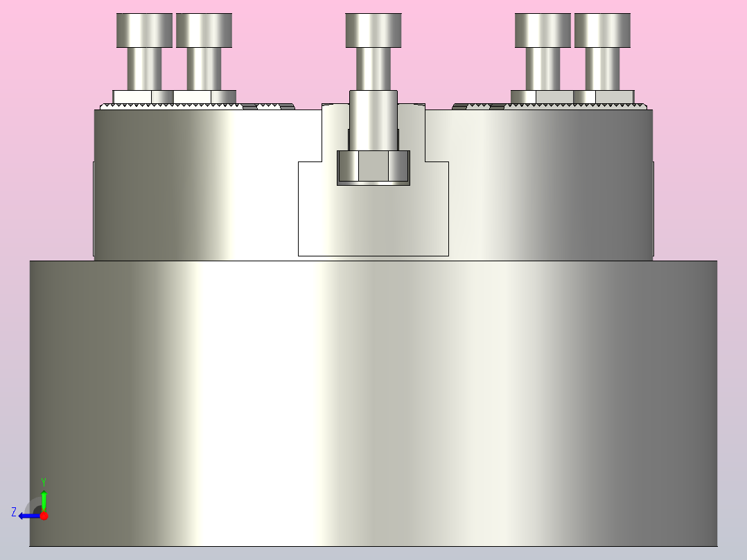 气动夹紧系统SCHUNK-0816126 ROTA TPS 125-26_Z, 0622右视图