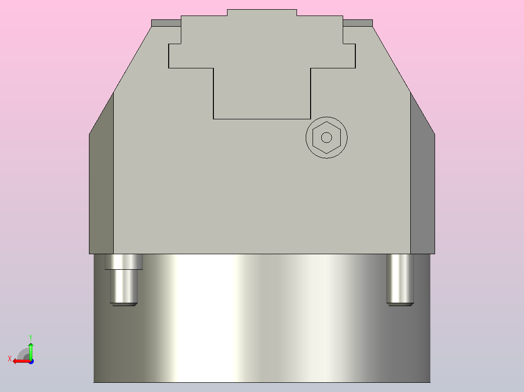 气动夹紧系统SCHUNK-0405282 KSF-LH-Z plus 100, 0后视图
