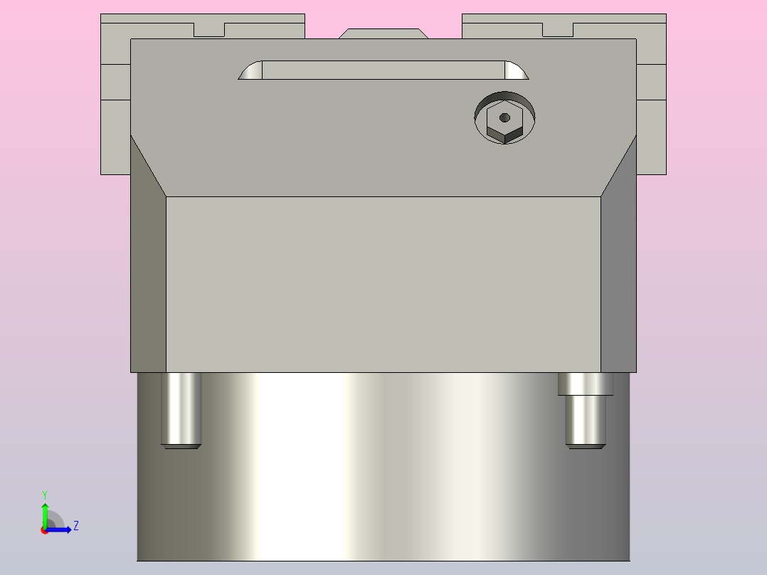 气动夹紧系统SCHUNK-0405282 KSF-LH-Z plus 100, 0左视图