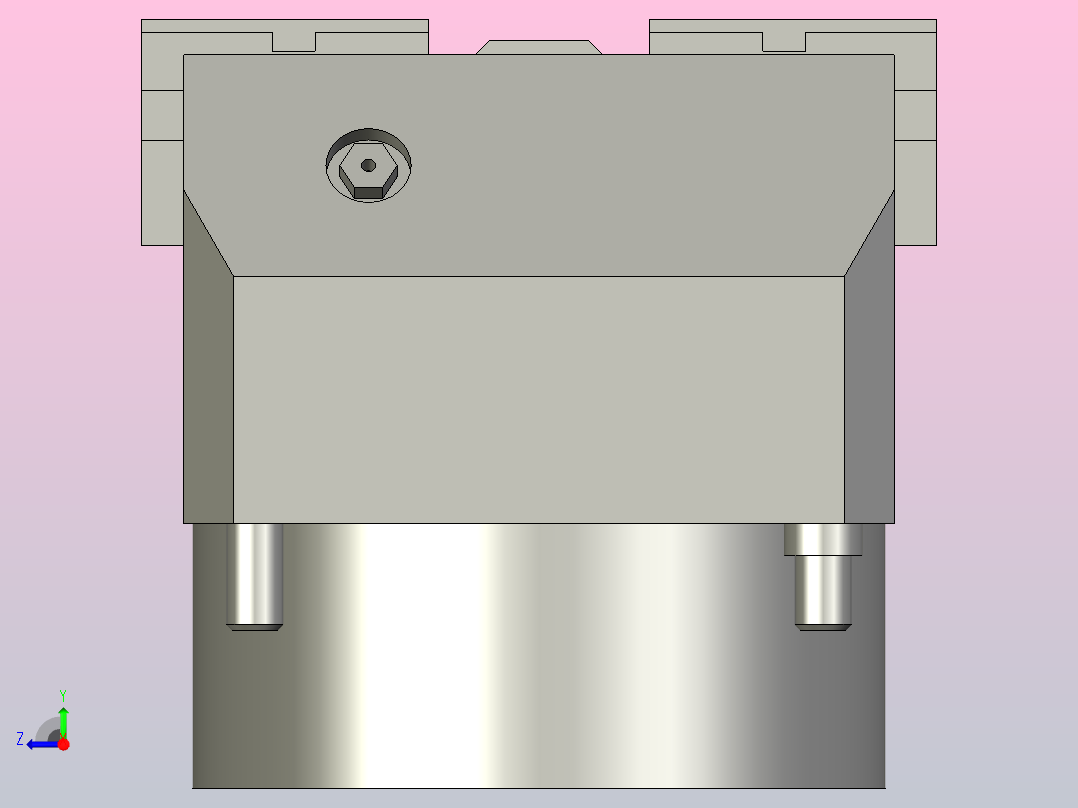 气动夹紧系统SCHUNK-0405282 KSF-LH-Z plus 100, 0右视图