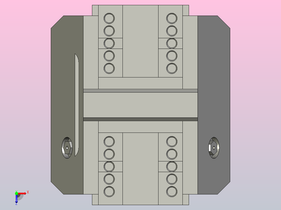 气动夹紧系统SCHUNK-0405282 KSF-LH-Z plus 100, 0俯视图