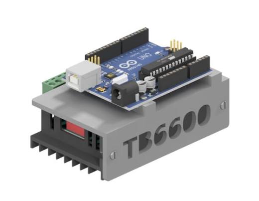 BT6600步进电机驱动器外壳三维模型缩略图