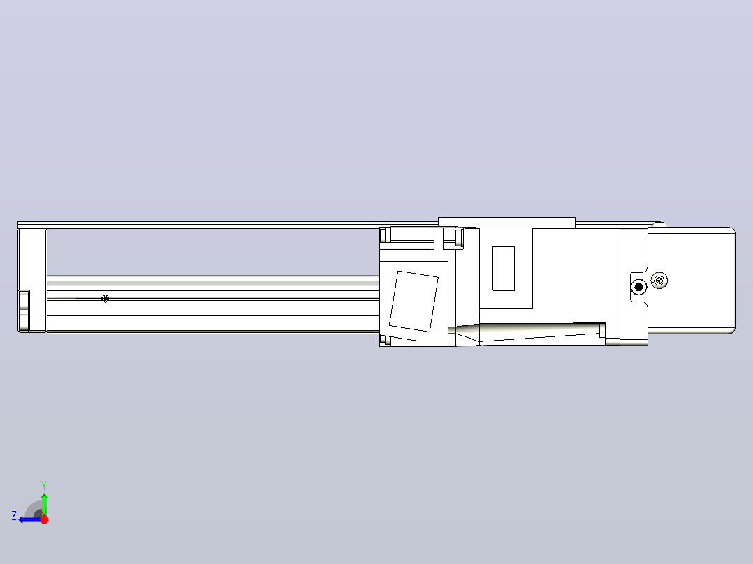 钢基模组TPA-KNR-5002C-200A1-MR-H1S0右视图