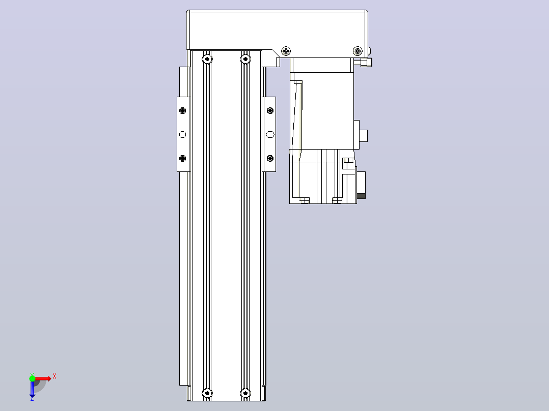 钢基模组TPA-KNR-5002C-200A1-MR-H1S0俯视图