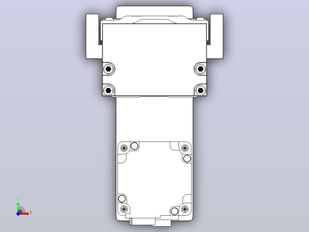 钢基模组TPA-KNR-8610C-740A1-MP-H0前视图