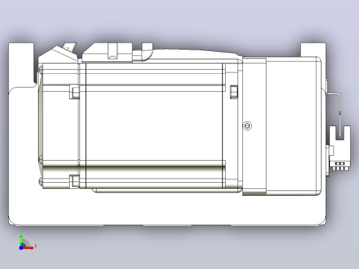 皮带直线轴半封闭可选导轨TPA-HNB-202D-140-L300-MR-Y-P75-N3前视缩略图