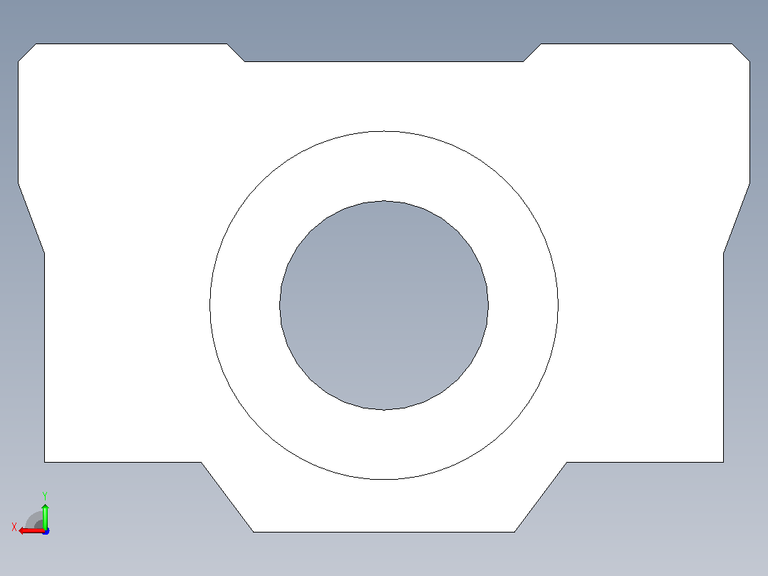 线性轴承SCS12UU后视图