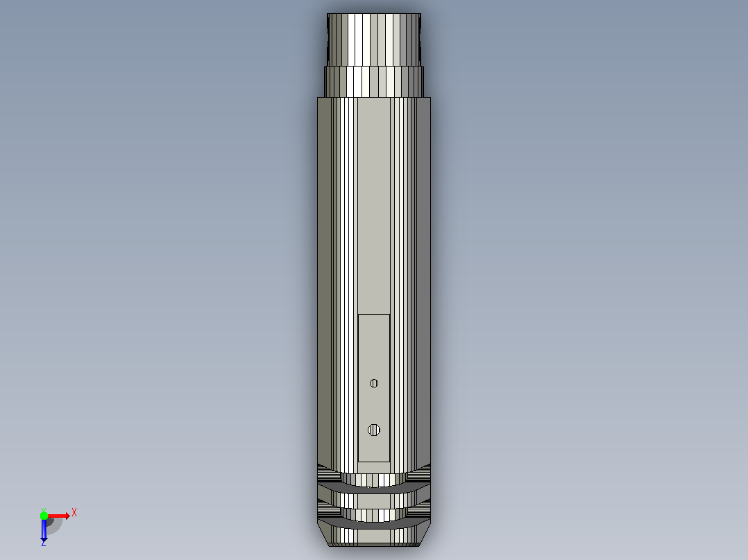 AAP-01外枪管俯视图