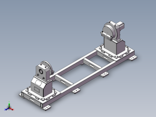 K3466-1t头尾架焊接变位机