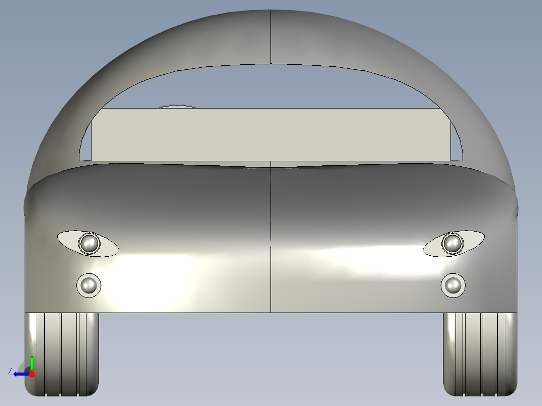 液压电梯与立体车库的组合设计（cad+ug+说明书）右视图