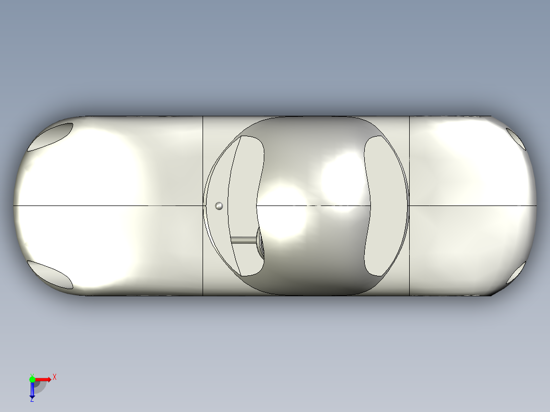 液压电梯与立体车库的组合设计（cad+ug+说明书）俯视图