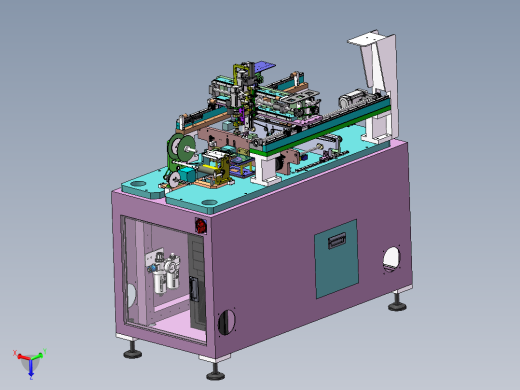 自动剥离高精度贴膜机sw18可编辑