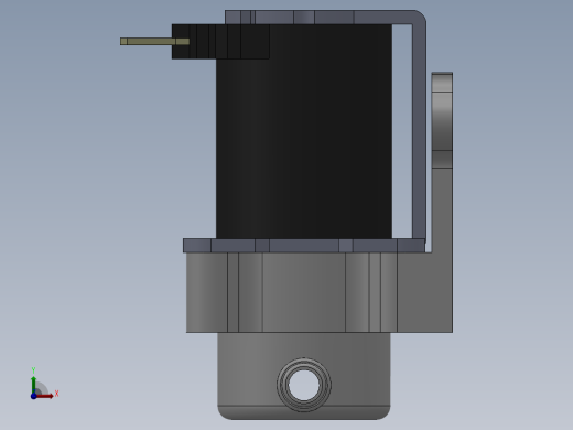小型电磁阀前视缩略图