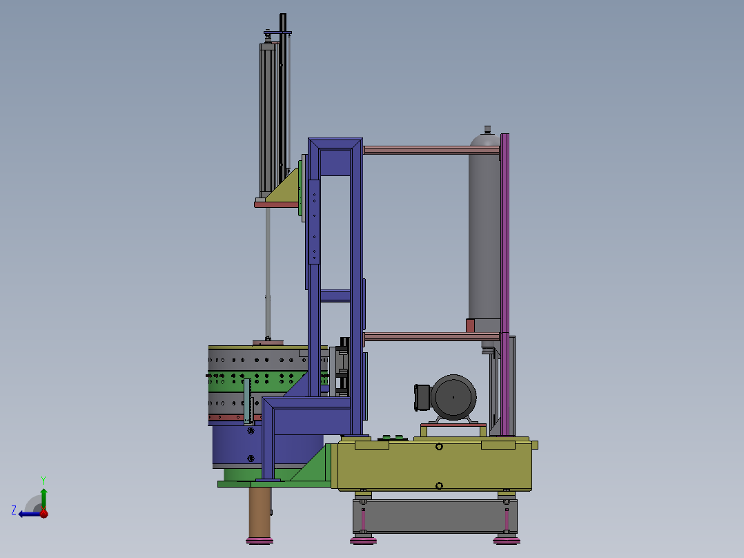 132大径管内部焊接机(1)右视图