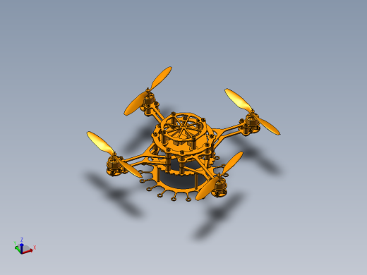 B04-SO18-01 四翼螺旋无人机