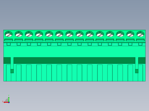 DEGSON 2EDG 系列 5.0mm 可插拔接线端子组-2EDGKL-5.0-14P-14-00AH后视缩略图