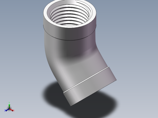弯头-45°等径 DN10