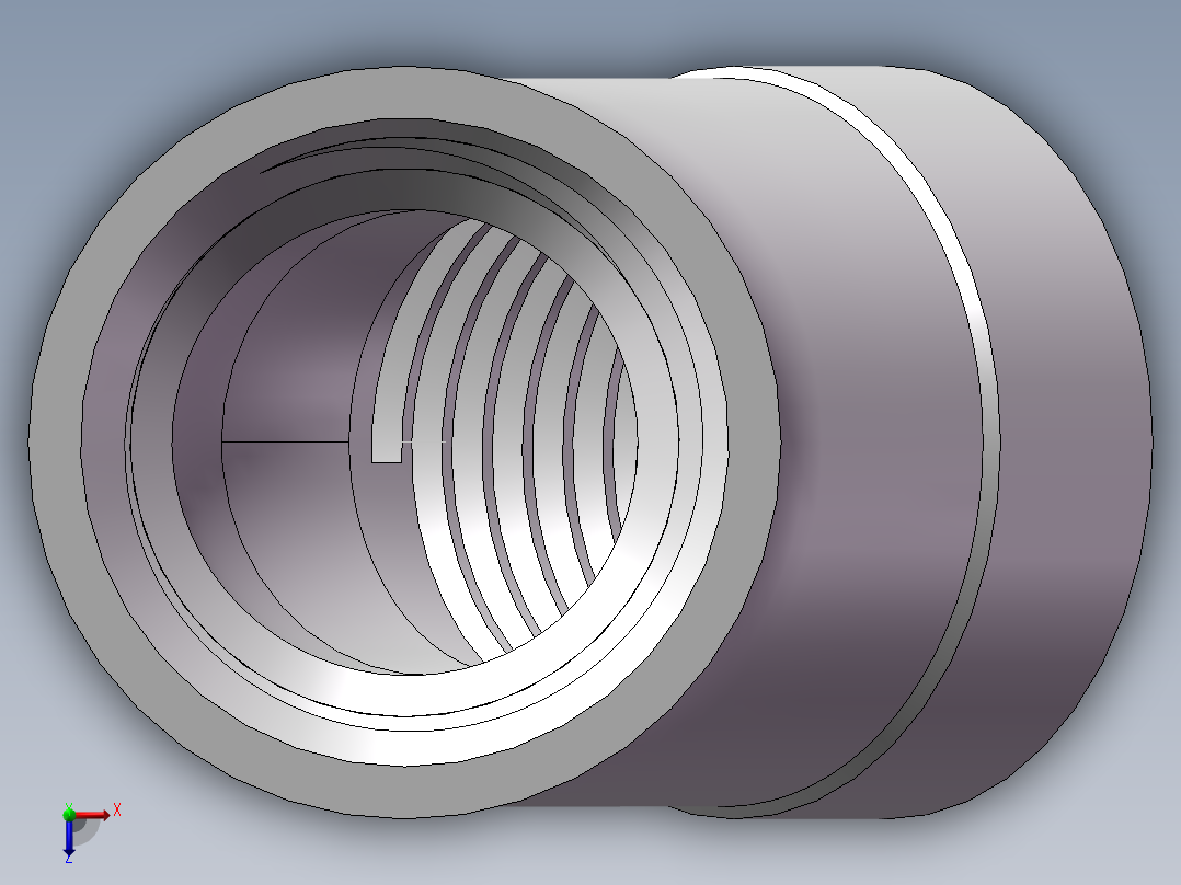 弯头-45°等径 DN10俯视图